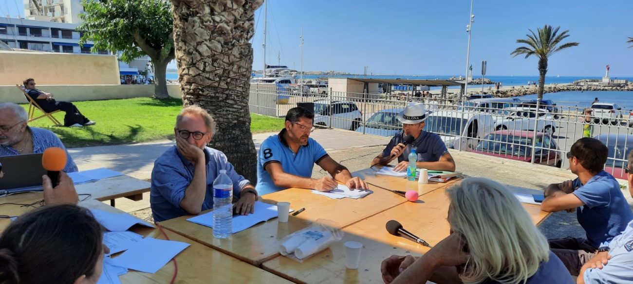 Plateau radio au Grau du Roi - 19/07/2021