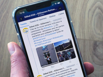 Le débat EOS sur les réseaux sociaux